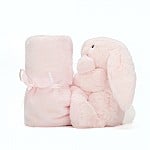 Doudou conejito rosa / Bashful Pink  Bunny Soother Jellycat 34x34 cm