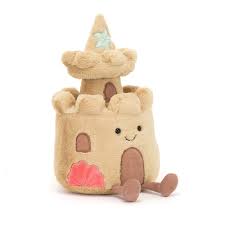 Castillo de arena /  Amuseables Sandcastle Jellycat 29x15 cm