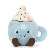 Cargar imagen en el visor de la galería, Chocolate caliente con marshmallows / Amuseables Hot Chocolate with Marshmallows Jellycat 21x11x10 cm
