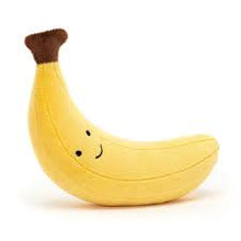 Cargar imagen en el visor de la galería, Banana / Fabulous Fruit Banana Jellycat 17x10 cm
