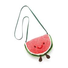 Sandia bolso / Amuseables Watermelon Bag Jellycat  17x22 cm
