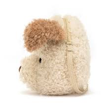 Bolso perro  /  Little Pup Bag Jellycat 19x19 cm