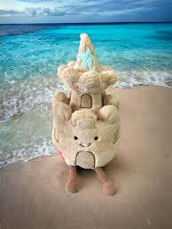 Castillo de arena /  Amuseables Sandcastle Jellycat 29x15 cm