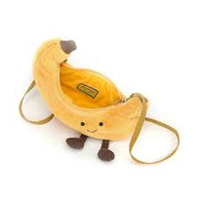 Cargar imagen en el visor de la galería, Banana  bolso / Amuseables Banana Bag Jellycat  29x25 cm
