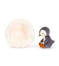 Cargar imagen en el visor de la galería, Pinguino hibernando / Hibernating Penguin Jellycat 13x9 cm
