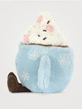 Cargar imagen en el visor de la galería, Chocolate caliente con marshmallows / Amuseables Hot Chocolate with Marshmallows Jellycat 21x11x10 cm
