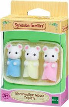 Cargar imagen en el visor de la galería, Trillizos ratones   /  Marshmallow Mouse Triplets Sylvanian Families
