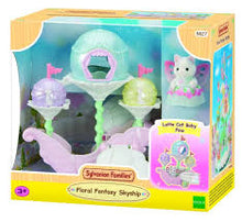 Cargar imagen en el visor de la galería, Carroza floral fantasia  / Floral Fantasy Skyship Sylvanian Families
