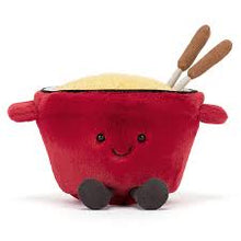 Cargar imagen en el visor de la galería, Fondue  / Amuseables Cheese Fondue Jellycat 13x15x20 cm
