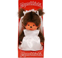 Cargar imagen en el visor de la galería, Bride  Monchhichi 20 cm
