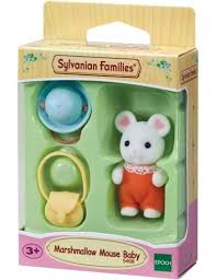 Ratón / Marshmallow Mouse Baby Sylvanian Families