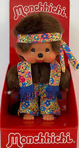 Flower Power Boy Monchhichi 20 cm