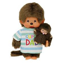 Cargar imagen en el visor de la galería, Super Dad Boy  Monchhichi 20 cm
