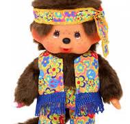 Flower Power Boy Monchhichi 20 cm