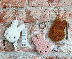 Miffy Flat Keychain ECO Tiny Teddy Cream – 10 cm