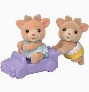 Renos gemelos   /  Reindeer Twins Sylvanian Families