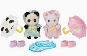 Guarderia amigos dia de lluvia / Nursery Friends Rainy Day Duo Sylvanian Families