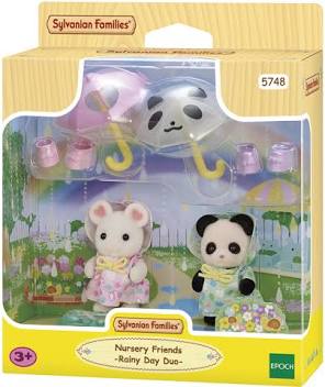 Guarderia amigos dia de lluvia / Nursery Friends Rainy Day Duo Sylvanian Families