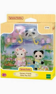 Guarderia amigos dia de lluvia / Nursery Friends Rainy Day Duo Sylvanian Families