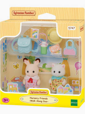 Guarderia amigos paseando  / Nursery Friends Walk Along  Duo Sylvanian Families