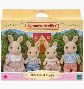 Familia conejo de leche  /  Milk Rabbit Family  Sylvanian Families