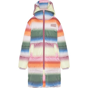 Anorak / abrigo extra calido  / Long Donwn Coat Recycled warm Harper Misty Rainbow  Molo