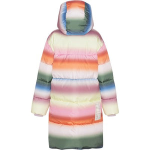 Anorak / abrigo extra calido  / Long Donwn Coat Recycled warm Harper Misty Rainbow  Molo