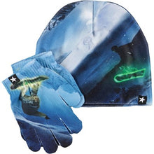 Cargar imagen en el visor de la galería, Conjunto gorro y guantes dia y noche  Kaya Day And Night molo
