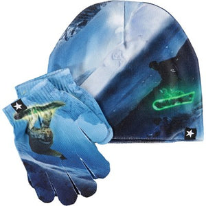 Conjunto gorro y guantes dia y noche  Kaya Day And Night molo
