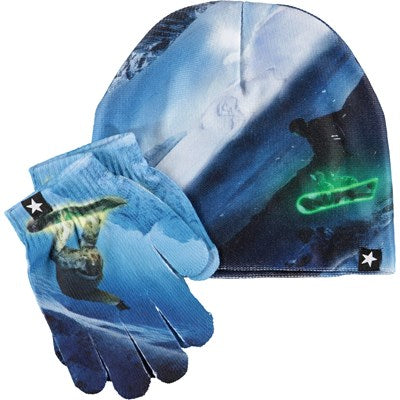 Conjunto gorro y guantes dia y noche  Kaya Day And Night molo