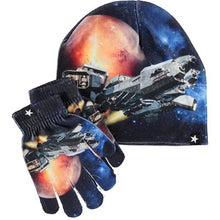Cargar imagen en el visor de la galería, Conjunto gorro y guantes espacio Kaya Space molo
