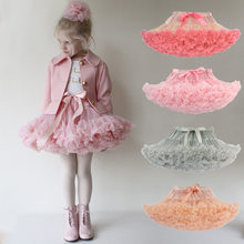 Falda tutu naranja
