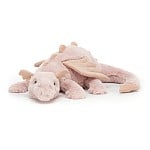 Cargar imagen en el visor de la galería, Dragon rosa / Rose Dragon Little Jellycat 7x26 cm
