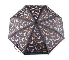 Paraguas Floss & Rock plegable perros y gatos adultos, cambia de color